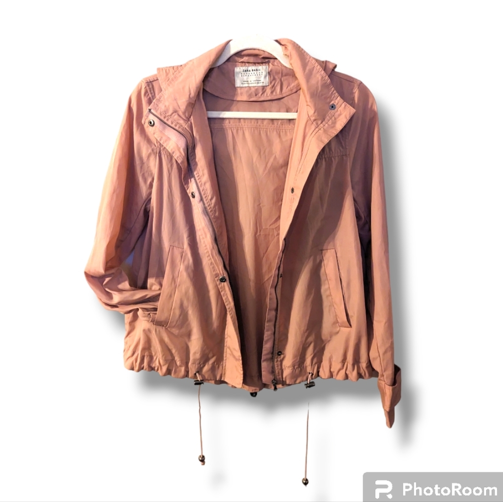 22. Zara Basic Pink Wind Breaker - image 5
